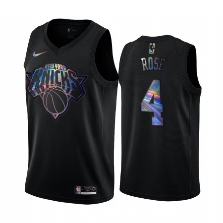 Dres New York Knicks Derrick Rose 4 Iridescent HWC Collection Swingman